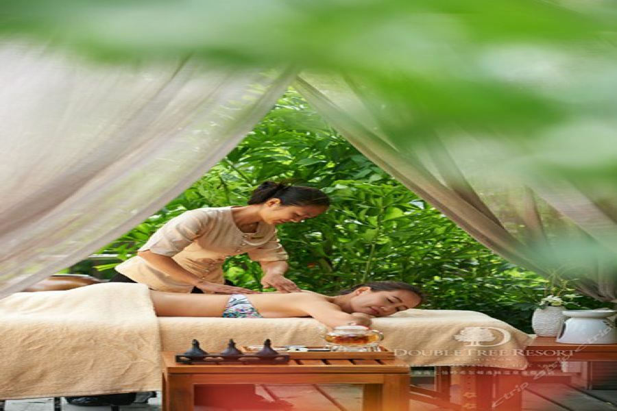Doubletree Resort By Hilton Hotel Hainan - Qixianling Hot Spring Baoting Dış mekan fotoğraf