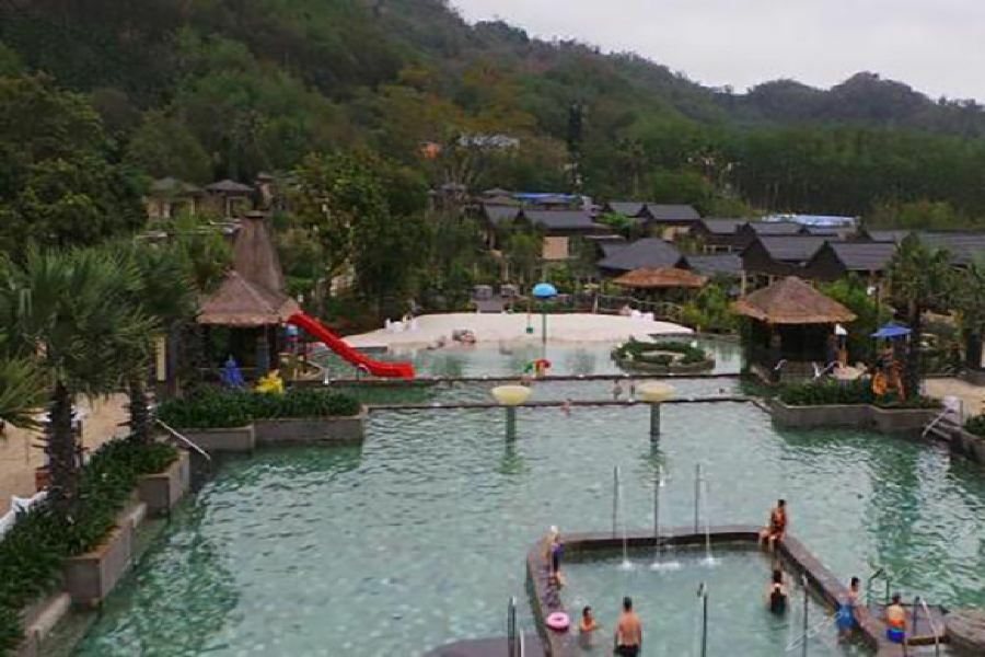 Doubletree Resort By Hilton Hotel Hainan - Qixianling Hot Spring Baoting Dış mekan fotoğraf
