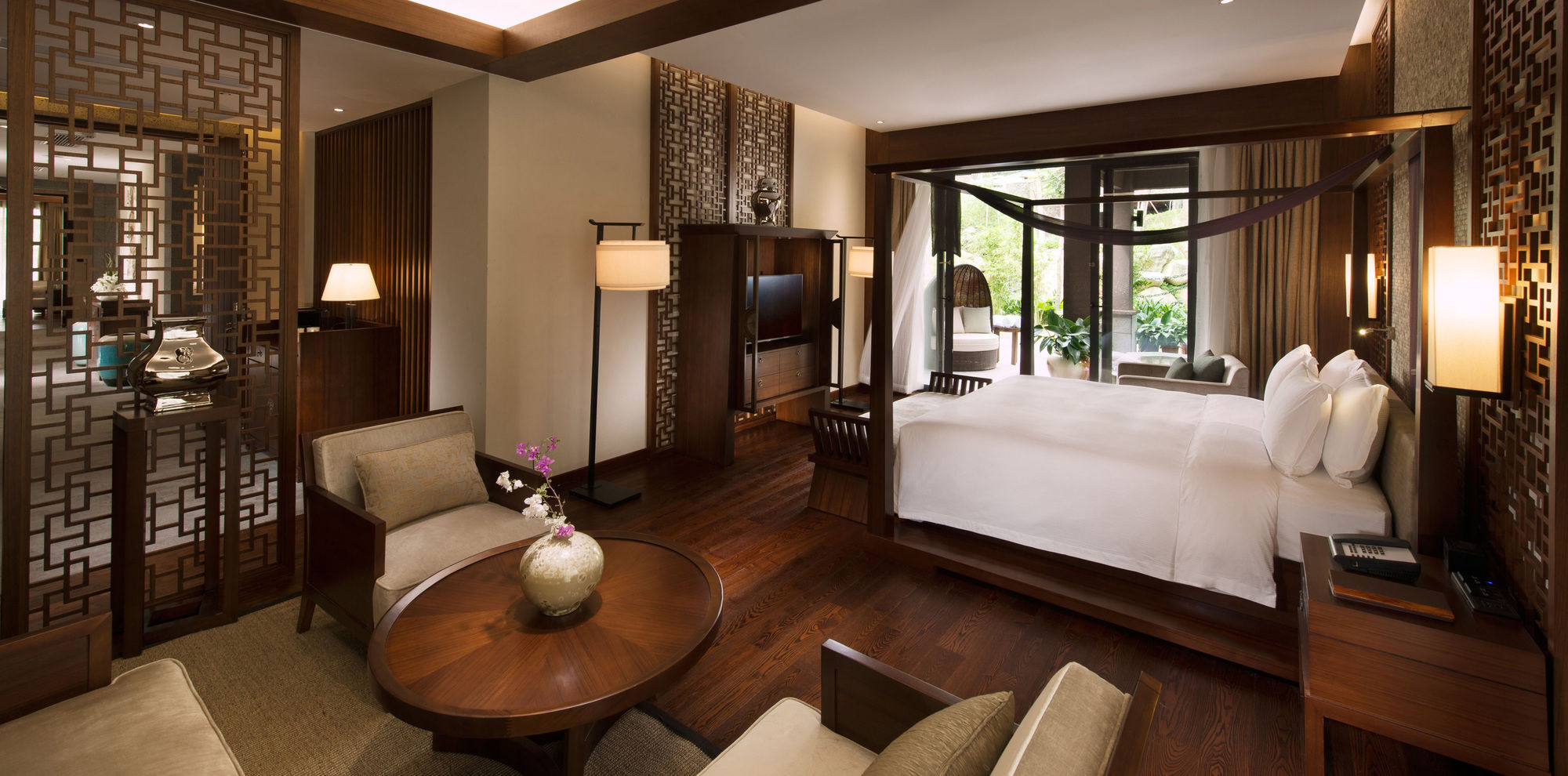 Doubletree Resort By Hilton Hotel Hainan - Qixianling Hot Spring Baoting Dış mekan fotoğraf
